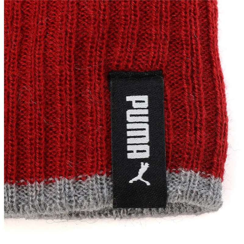 mutsen-pompon-rood-van-puma