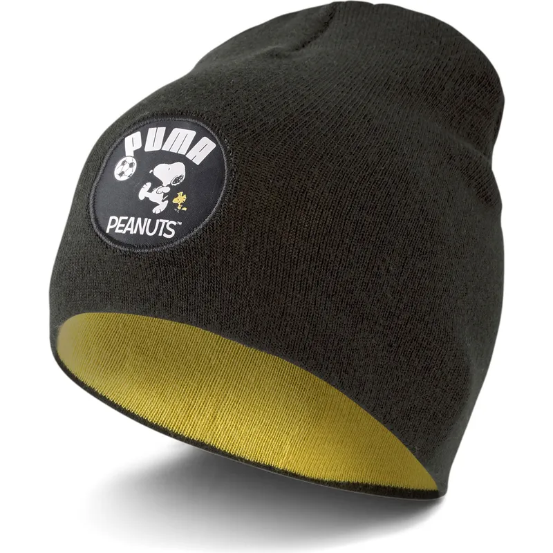 mutsen-zwart-voor-kinderen-classic-cuffless-van-snoopy-peanuts-van-puma mutsen-zwart-voor-kinderen-classic-cuffless-van-snoopy-peanuts-van-puma