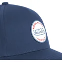 petten-gebogen-marineblauw-snapback-kustom-kulture-col-mar1-van-von-dutch