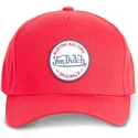 petten-gebogen-rood-snapback-kustom-kulture-col-red1-van-von-dutch