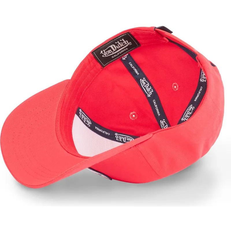 petten-gebogen-rood-snapback-kustom-kulture-col-red1-van-von-dutch petten-gebogen-rood-snapback-kustom-kulture-col-red1-van-von-dutch
