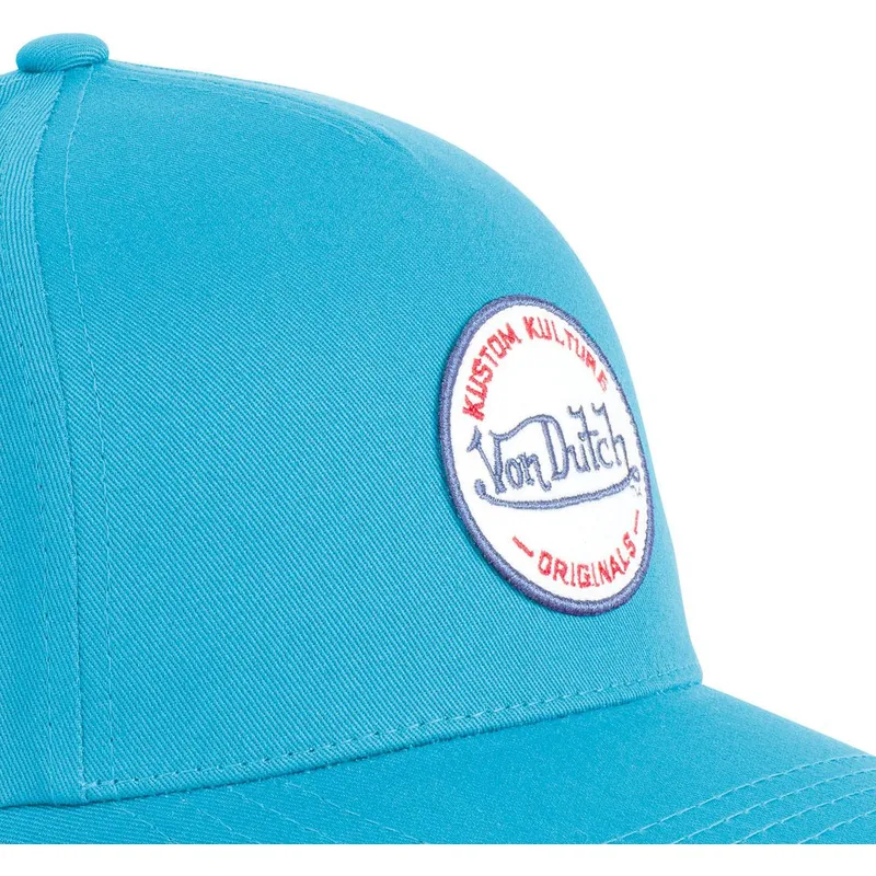 petten-gebogen-blauw-snapback-kustom-kulture-col-dblu-van-von-dutch