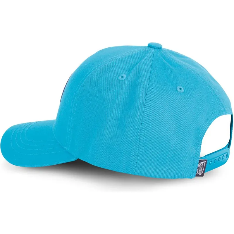 petten-gebogen-blauw-snapback-kustom-kulture-col-dblu-van-von-dutch