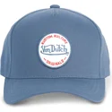 petten-gebogen-blauw-snapback-kustom-kulture-col-ant-van-von-dutch