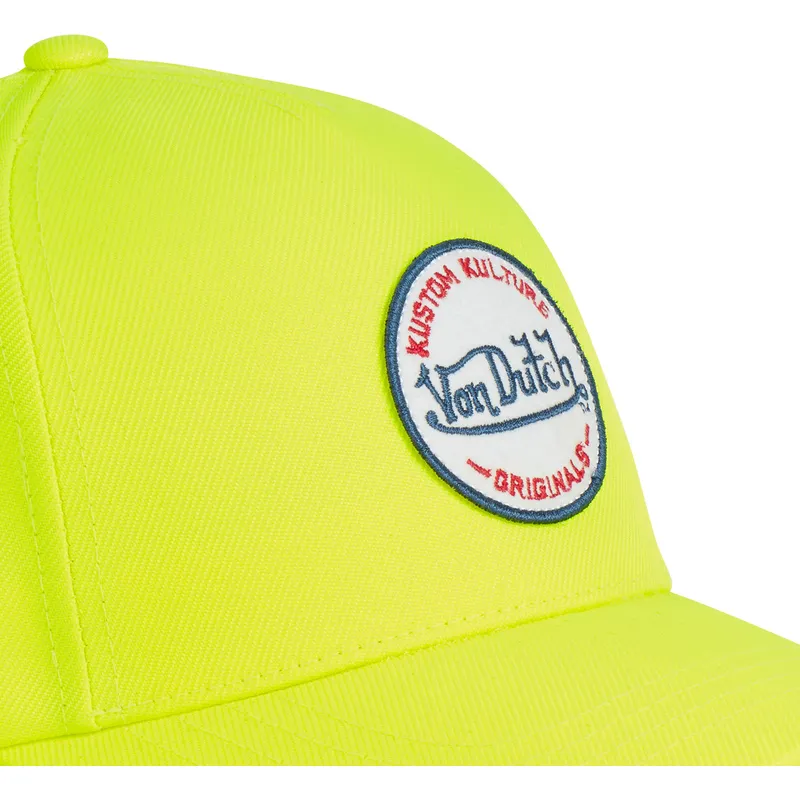 petten-gebogen-geel-snapback-kustom-kulture-col-yel1-van-von-dutch