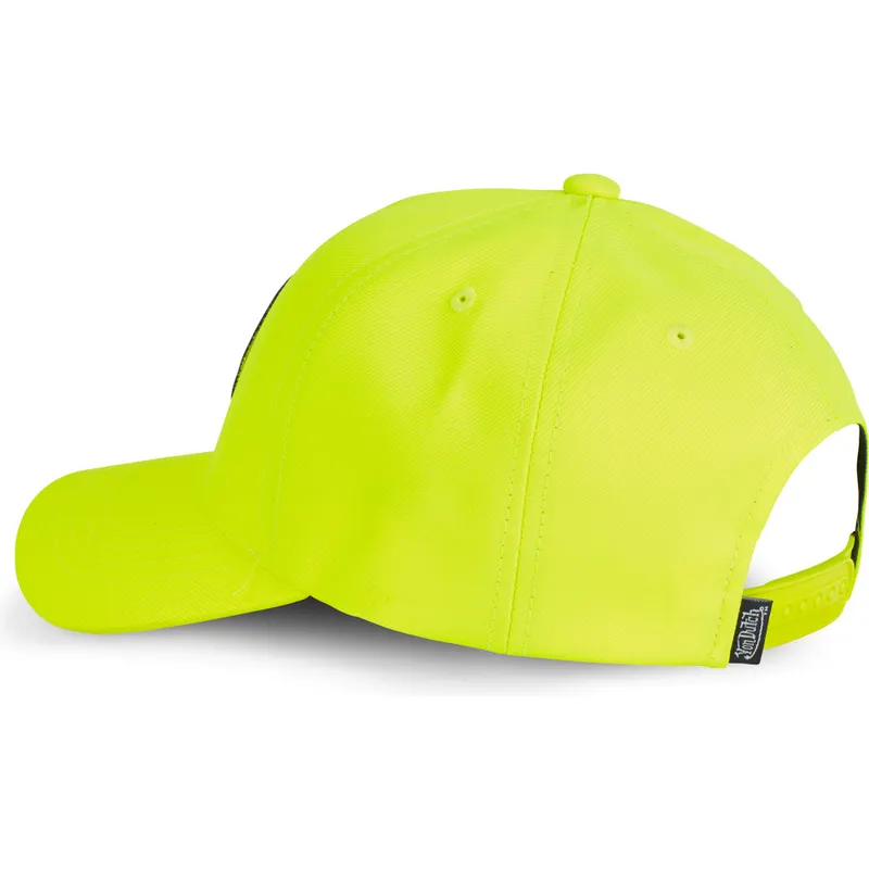 petten-gebogen-geel-snapback-kustom-kulture-col-yel1-van-von-dutch