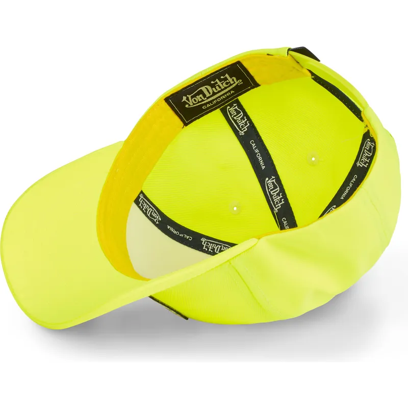 petten-gebogen-geel-snapback-kustom-kulture-col-yel1-van-von-dutch