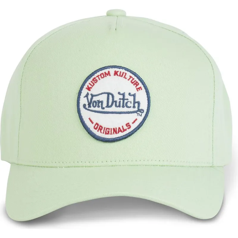 petten-gebogen-groen-snapback-kustom-kulture-col-mint-van-von-dutch
