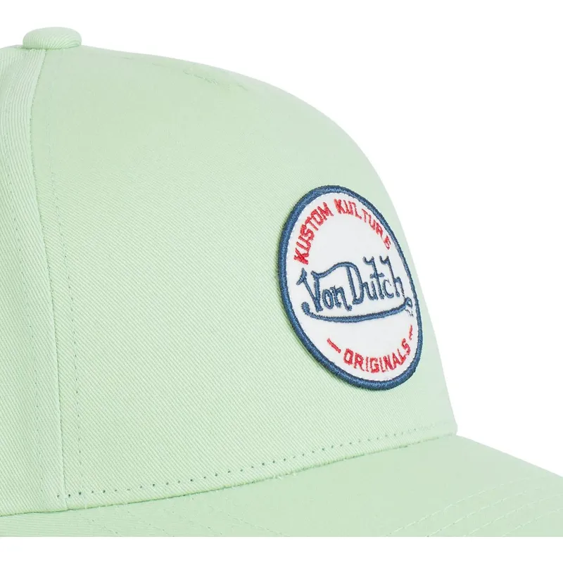 petten-gebogen-groen-snapback-kustom-kulture-col-mint-van-von-dutch