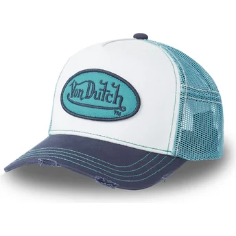 Petten gebogen blauw snapback BLU van Von Dutch
