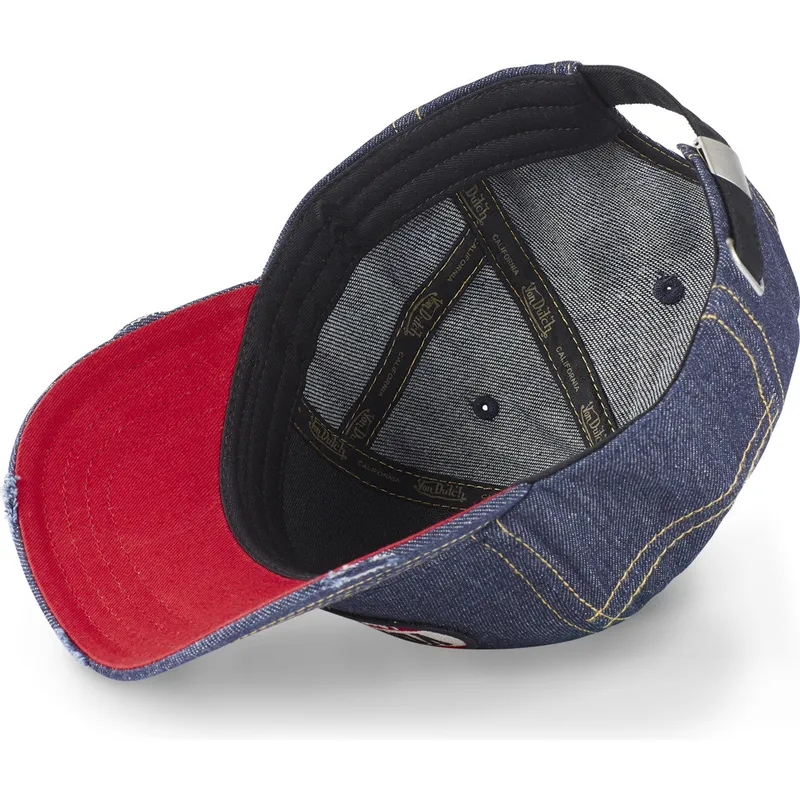 petten-gebogen-blauw-verstelbaar-vaquero-moto-club-moto-van-von-dutch