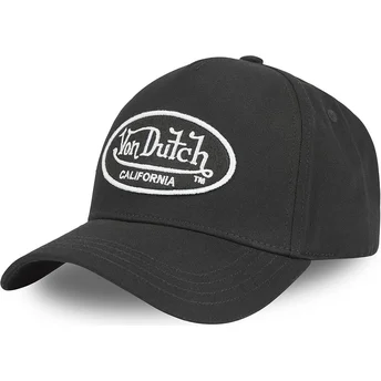 Petten gebogen zwart verstelbaar LOFB 6 van Von Dutch