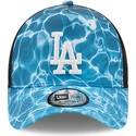 petten-gebogen-blauw-snapback-a-frame-summer-city-van-los-angeles-dodgers-mlb-van-new-era