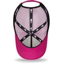 petten-gebogen-roze-snapback-a-frame-tonal-mesh-van-los-angeles-dodgers-mlb-van-new-era