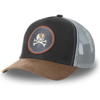 petten-gebogen-zwart-snapback-kustom-kulture-skull-sku-van-von-dutch