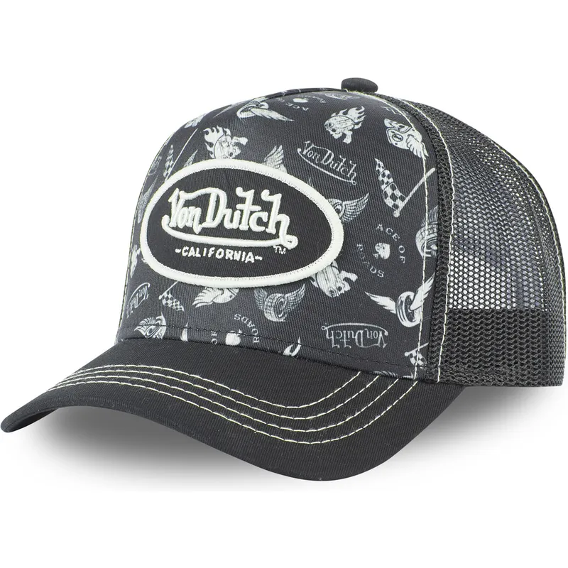 petten-gebogen-zwart-snapback-tat05-van-von-dutch