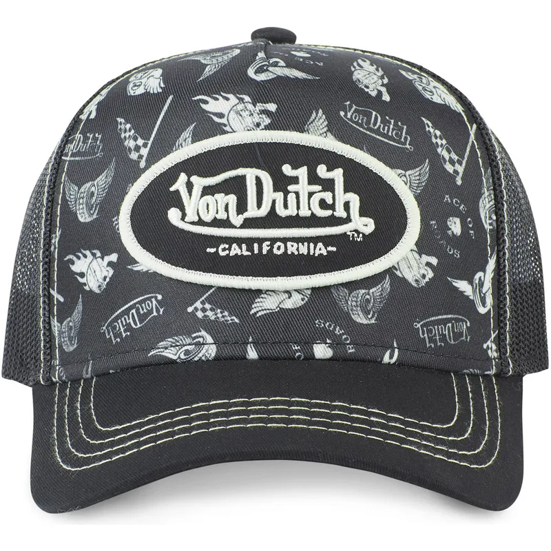 petten-gebogen-zwart-snapback-tat05-van-von-dutch