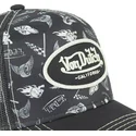 petten-gebogen-zwart-snapback-tat05-van-von-dutch