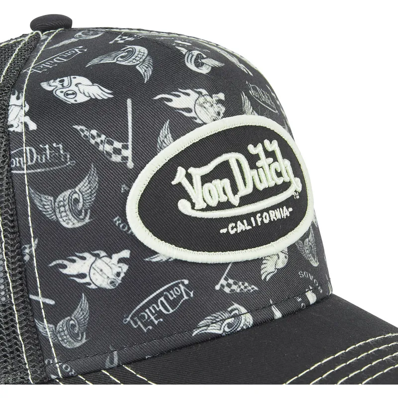 petten-gebogen-zwart-snapback-tat05-van-von-dutch