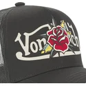 petten-gebogen-zwart-snapback-flor-nr-van-von-dutch