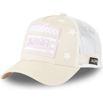 petten-gebogen-roze-snapback-star-lp-van-von-dutch
