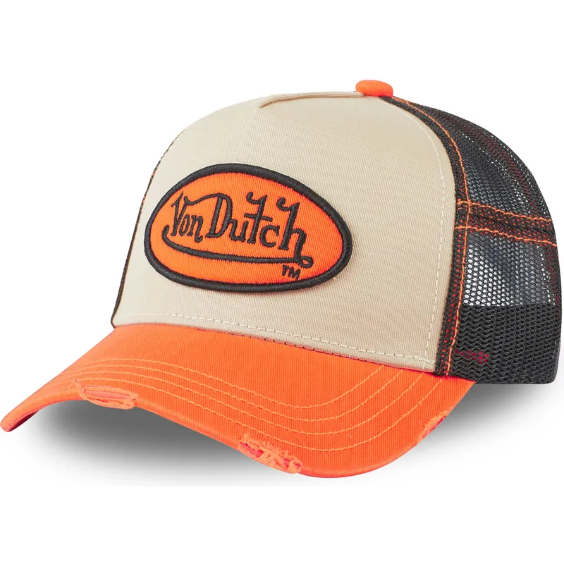 petten-gebogen-oranje-snapback-ora-van-von-dutch