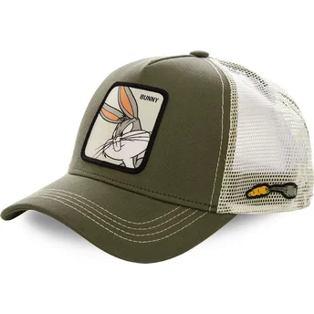 Petten gebogen groen snapback BUN2 Bugs Bunny Looney Tunes van Capslab