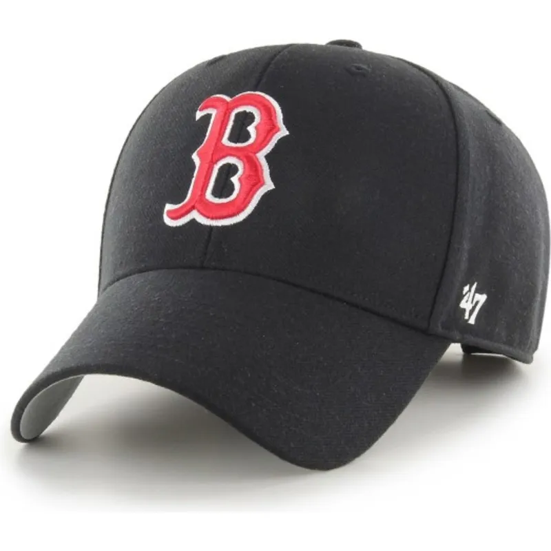 petten-gebogen-zwart-verstelbaar-mvp-van-boston-red-sox-mlb-van-47-brand petten-gebogen-zwart-verstelbaar-mvp-van-boston-red-sox-mlb-van-47-brand