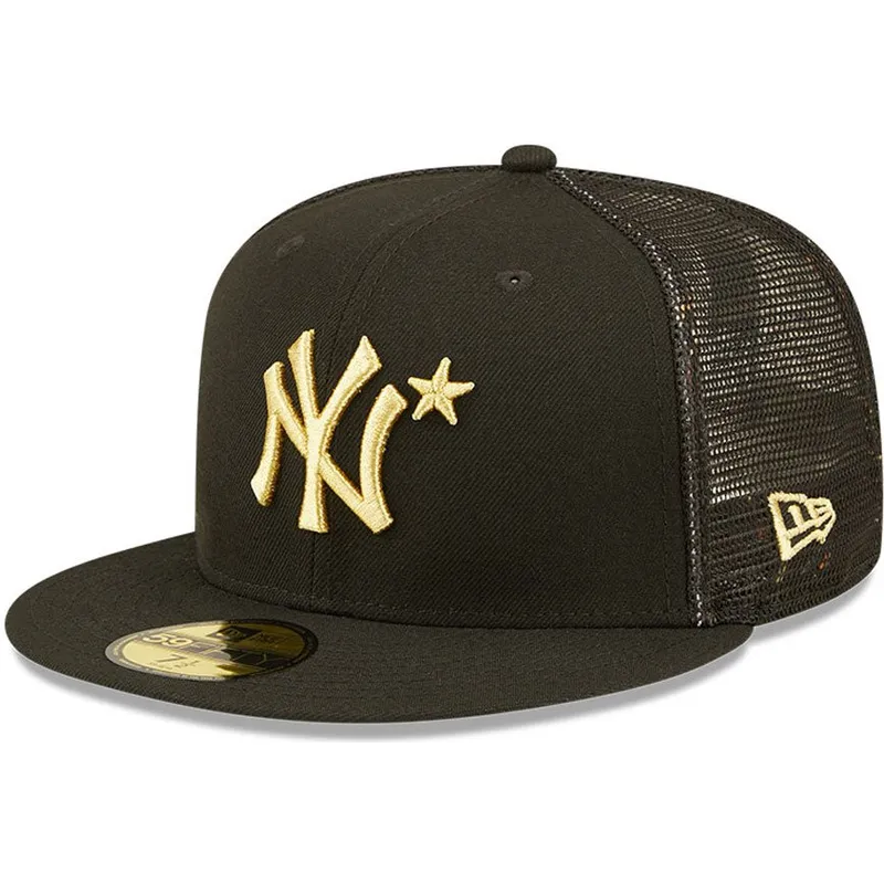 petten-plat-zwart-fitted-dorado-59fifty-all-star-game-van-new-york-yankees-mlb-van-new-era petten-plat-zwart-fitted-dorado-59fifty-all-star-game-van-new-york-yankees-mlb-van-new-era