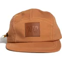 petten-plat-bruin-verstelbaar-6-panel-starfire-ww13-van-wheels-and-waves