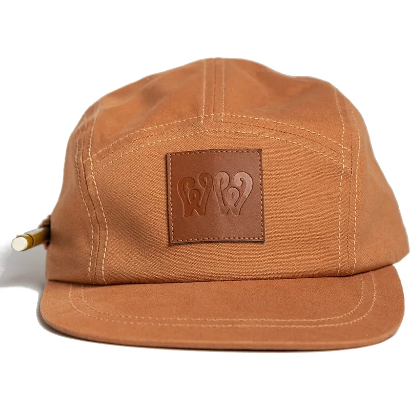 petten-plat-bruin-verstelbaar-6-panel-starfire-ww13-van-wheels-and-waves