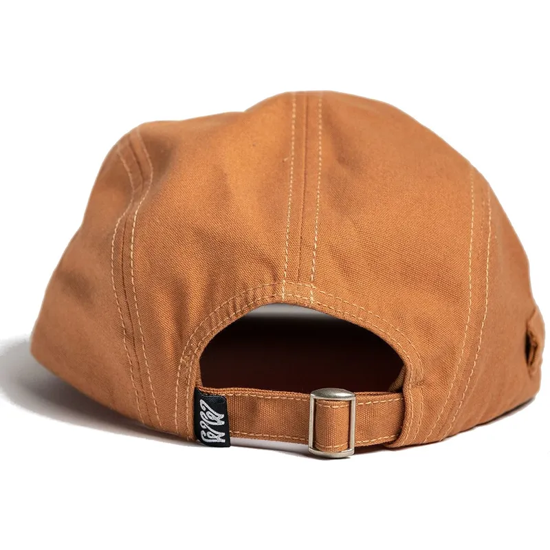 petten-plat-bruin-verstelbaar-6-panel-starfire-ww13-van-wheels-and-waves