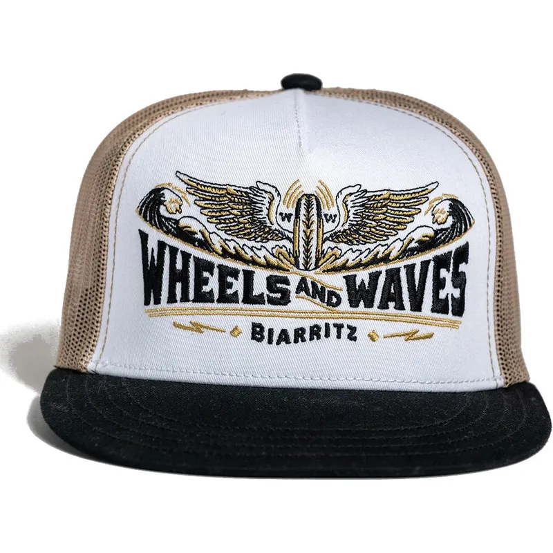 petten-plat-wit-snapback-spitfire-gold-ww19-van-wheels-and-waves petten-plat-wit-snapback-spitfire-gold-ww19-van-wheels-and-waves