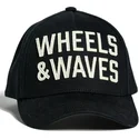 petten-gebogen-zwart-snapback-classic-ww22-van-wheels-and-waves