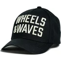 petten-gebogen-zwart-snapback-classic-ww22-van-wheels-and-waves