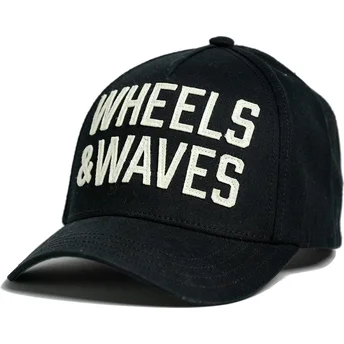 petten-gebogen-zwart-snapback-classic-ww22-van-wheels-and-waves