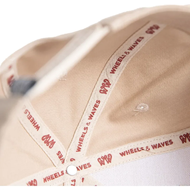 petten-plat-beige-snapback-skateboarding-ww24-van-wheels-and-waves petten-plat-beige-snapback-skateboarding-ww24-van-wheels-and-waves