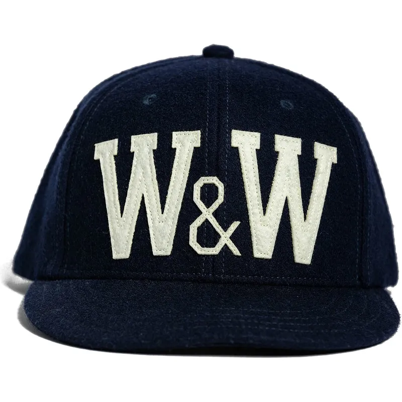 petten-plat-marineblauw-verstelbaar-varsity-ww28-van-wheels-and-waves