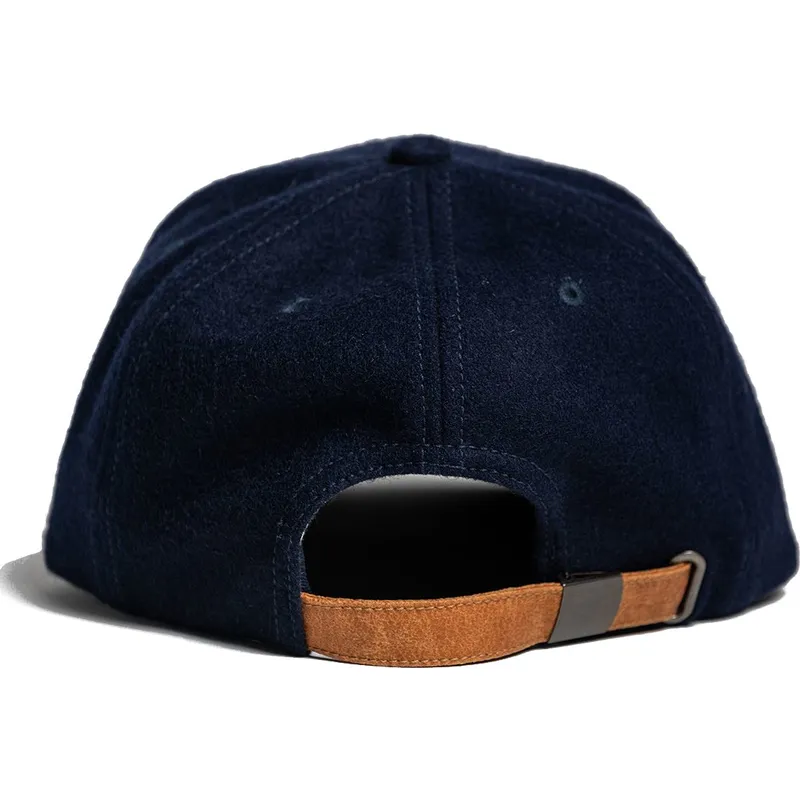 petten-plat-marineblauw-verstelbaar-varsity-ww28-van-wheels-and-waves