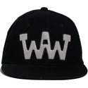 petten-plat-zwart-snapback-waw-ww29-van-wheels-and-waves