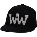 petten-plat-zwart-snapback-waw-ww29-van-wheels-and-waves