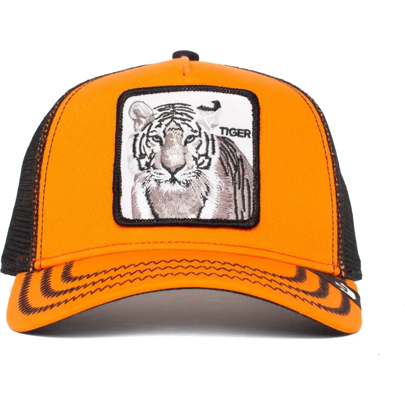 petten-gebogen-oranje-snapback-the-white-tiger-the-farm-van-goorin-bros