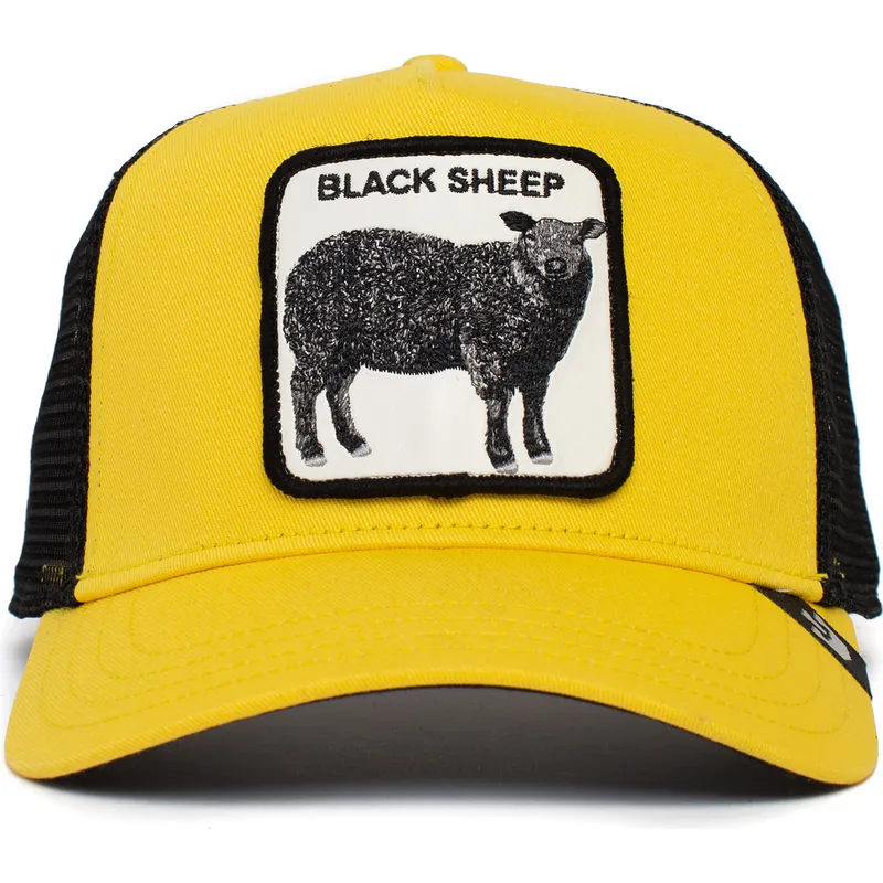 petten-gebogen-geel-snapback-the-black-sheep-the-farm-van-goorin-bros petten-gebogen-geel-snapback-the-black-sheep-the-farm-van-goorin-bros
