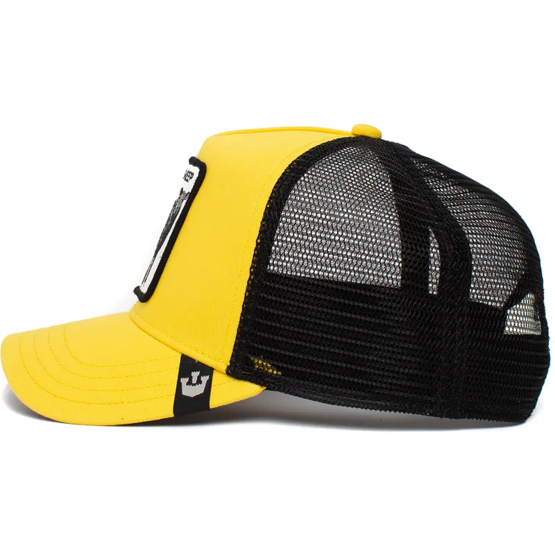 petten-gebogen-geel-snapback-the-black-sheep-the-farm-van-goorin-bros petten-gebogen-geel-snapback-the-black-sheep-the-farm-van-goorin-bros