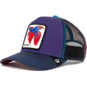 petten-gebogen-blauw-snapback-van-siam-fighter-yes-siam-the-farm-van-goorin-bros