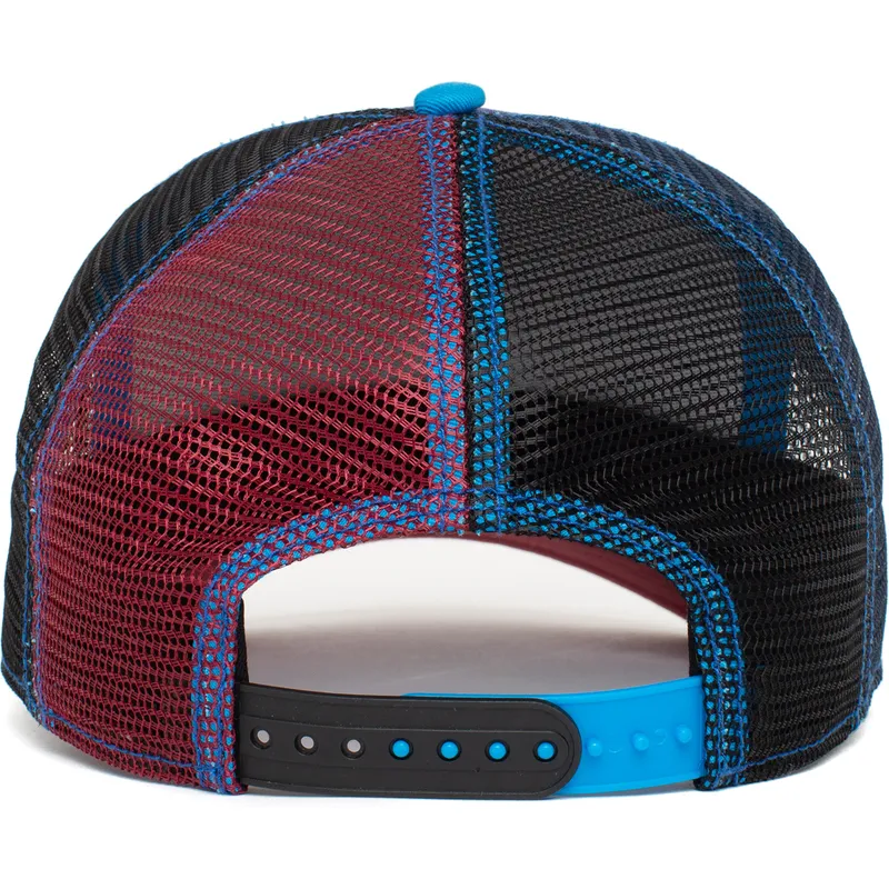 petten-gebogen-blauw-snapback-van-siam-fighter-yes-siam-the-farm-van-goorin-bros