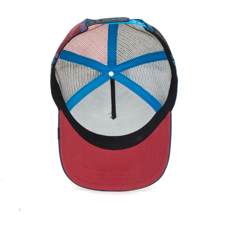 petten-gebogen-blauw-snapback-van-siam-fighter-yes-siam-the-farm-van-goorin-bros