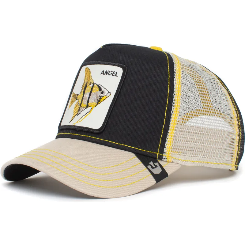 petten-gebogen-zwart-snapback-angel-sick-lid-the-farm-van-goorin-bros