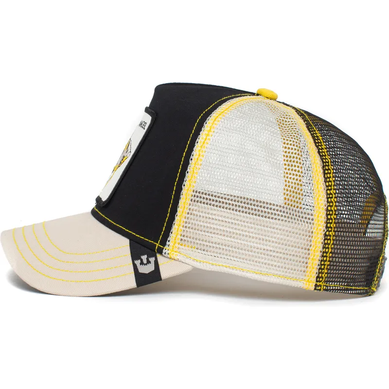 petten-gebogen-zwart-snapback-angel-sick-lid-the-farm-van-goorin-bros