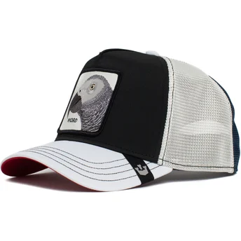 petten-gebogen-zwart-snapback-bird-s-the-word-the-farm-van-goorin-bros